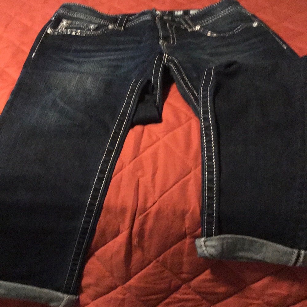Like new Miss Me skinny jeans size 31